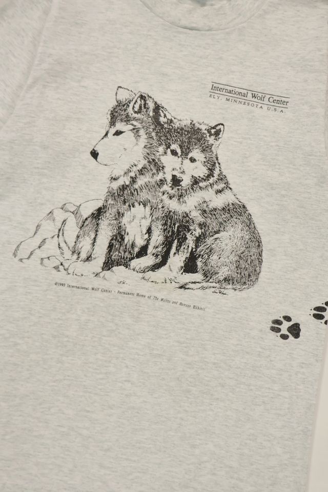 Vintage Wolf Center Tee #4