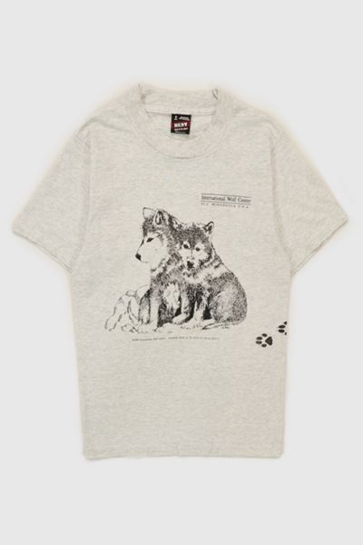 Vintage Wolf Center Tee