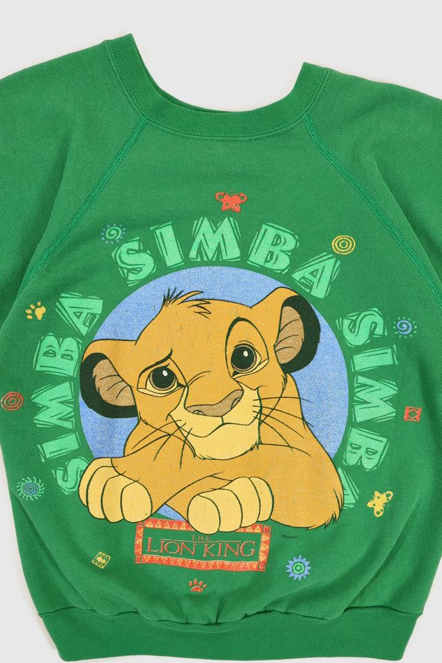 Vintage Lion King Simba Crewneck #1