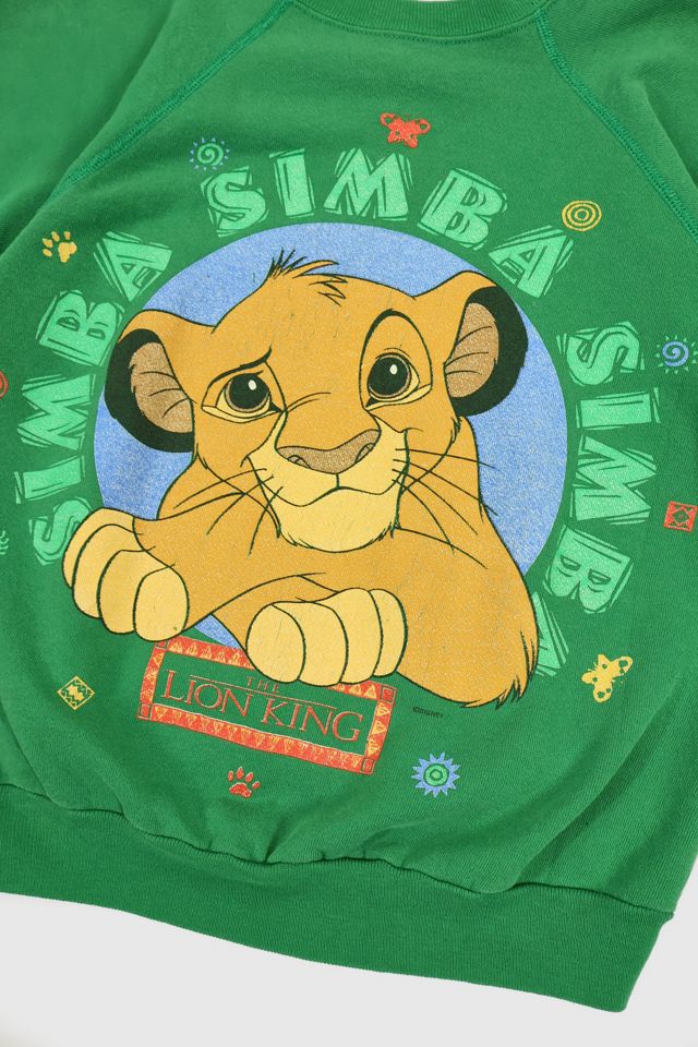 Vintage Lion King Simba Crewneck #3