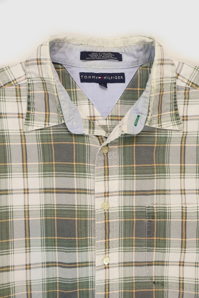 Vintage Tommy Hilfiger Frayed Button-Down Shirt #2