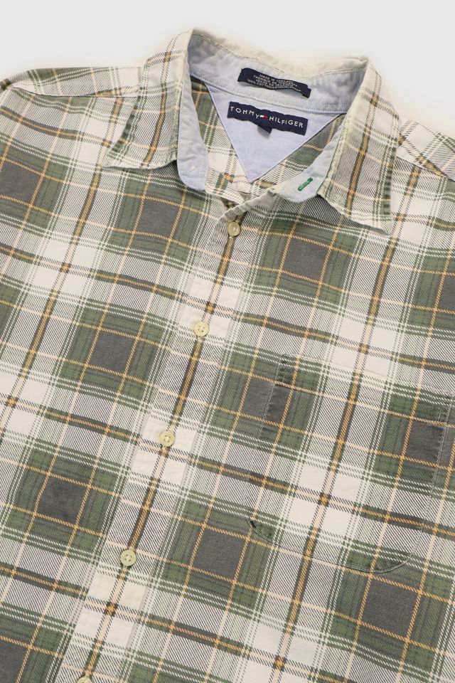 Vintage Tommy Hilfiger Frayed Button-Down Shirt #3