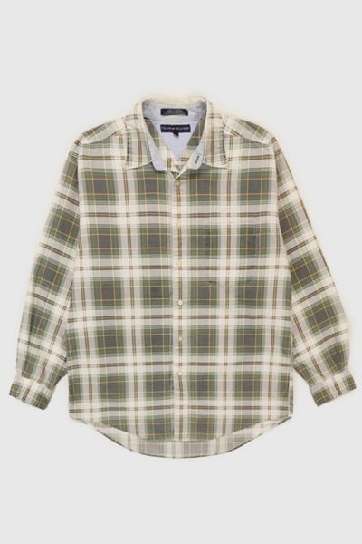 Vintage Tommy Hilfiger Frayed Button-Down Shirt