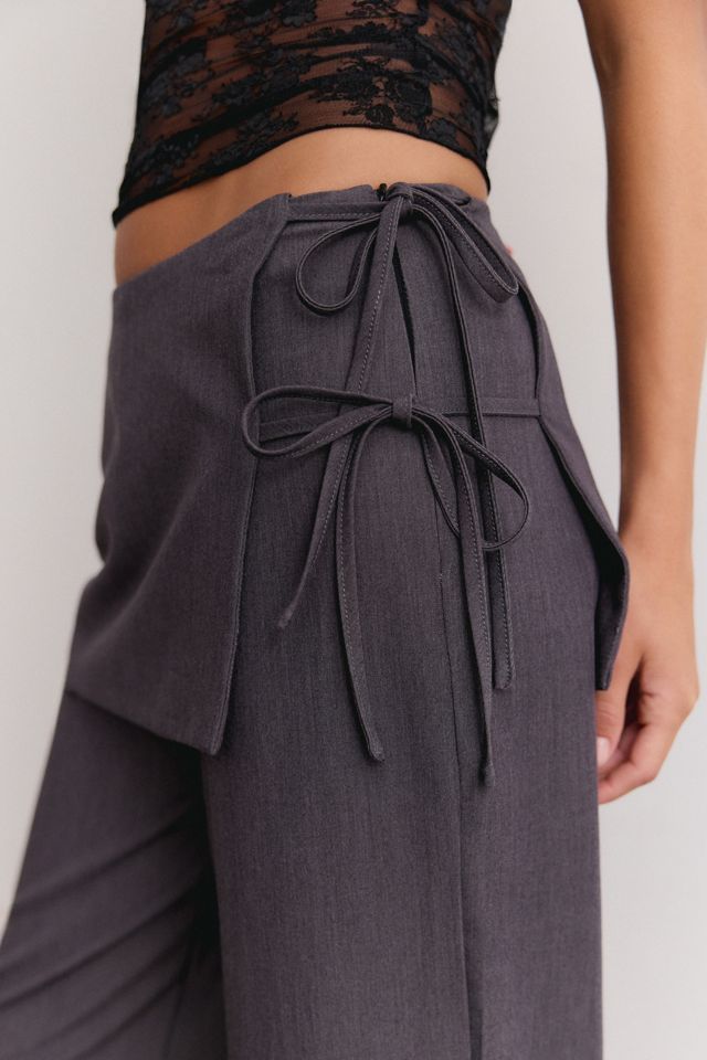 Daisy Street Treasure Side-Tie Skirt Pants #2