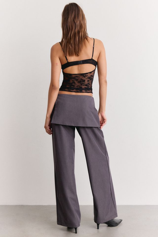 Daisy Street Treasure Side-Tie Skirt Pants #3