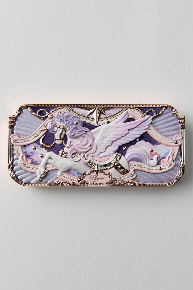 Flower Knows Knight Unicorn Collection 6-Color Satin Makeup Palette #1