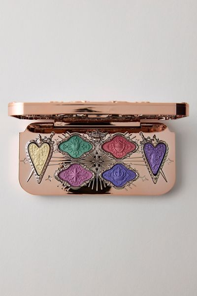 Flower Knows Knight Unicorn Collection 6-Color Satin Makeup Palette