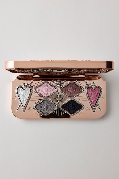 Flower Knows Knight Unicorn Collection 6-Color Satin Makeup Palette