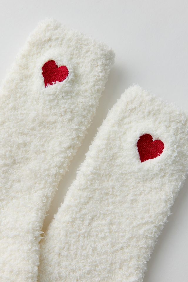 Fuzzy Chenille Socks #1