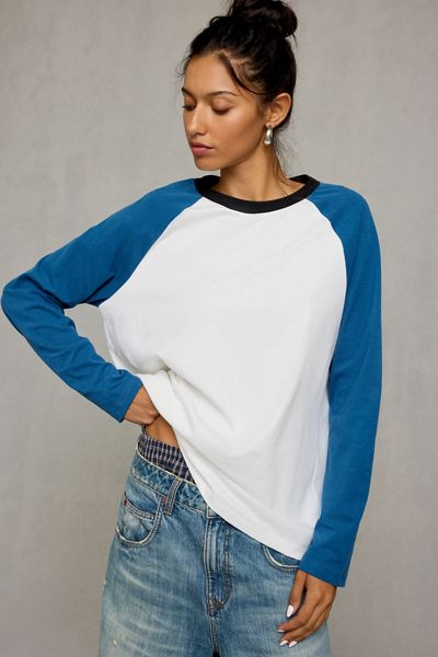 Lioness Kravitz Oversized Raglan Baseball Tee