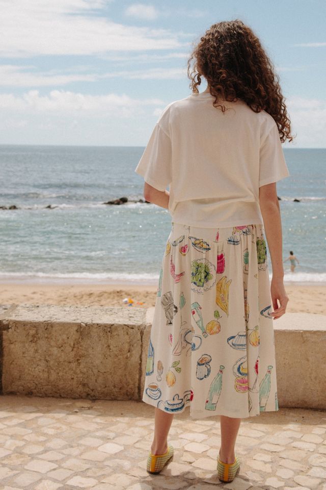 Lisa Says Gah Penny Midi Skirt #1