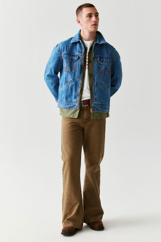 Wrangler Super Wrangler Fleece-Lined Denim Jacket #1