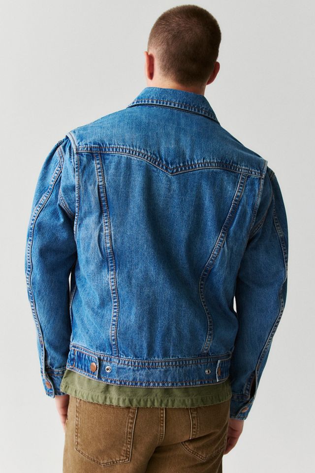 Wrangler Super Wrangler Fleece-Lined Denim Jacket #3