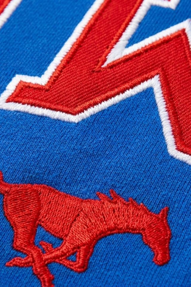 Upside SMU Mustangs Varsity Hoodie #3