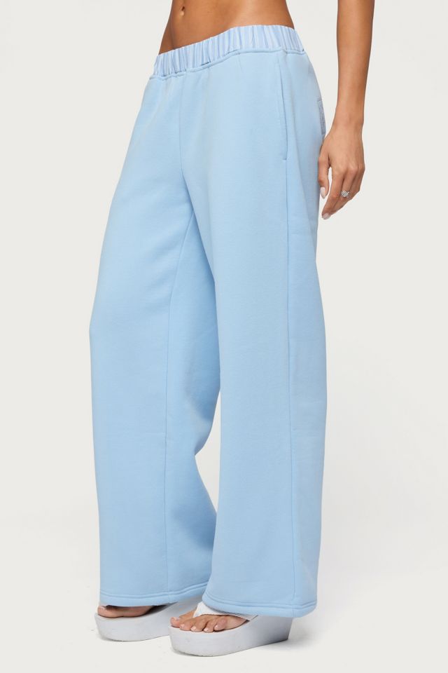 Edikted Core Stripey Wide Leg Sweatpants #2