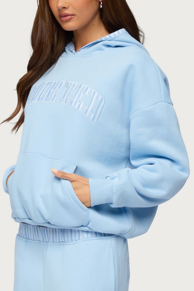 Edikted Core Stripey Oversized Hoodie #2
