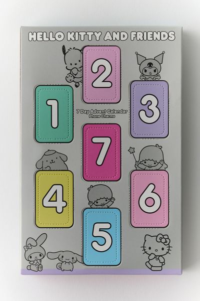 Sanrio UO Exclusive Hello Kitty & Friends Phone Charm Advent Calendar