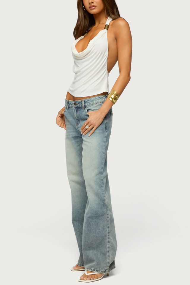 Edikted Georginia Cowl Neck Top #1