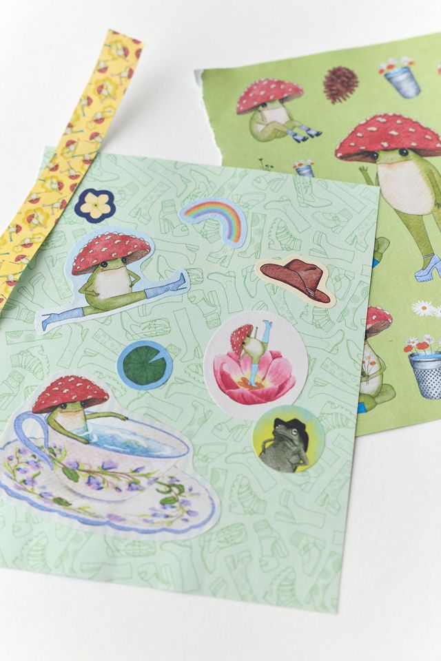 The Little Frog Sticker Book: More Than 700 Stickers! By Maybell Eequay #3