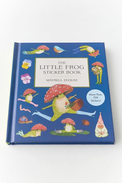 The Little Frog Sticker Book: More Than 700 Stickers! By Maybell Eequay