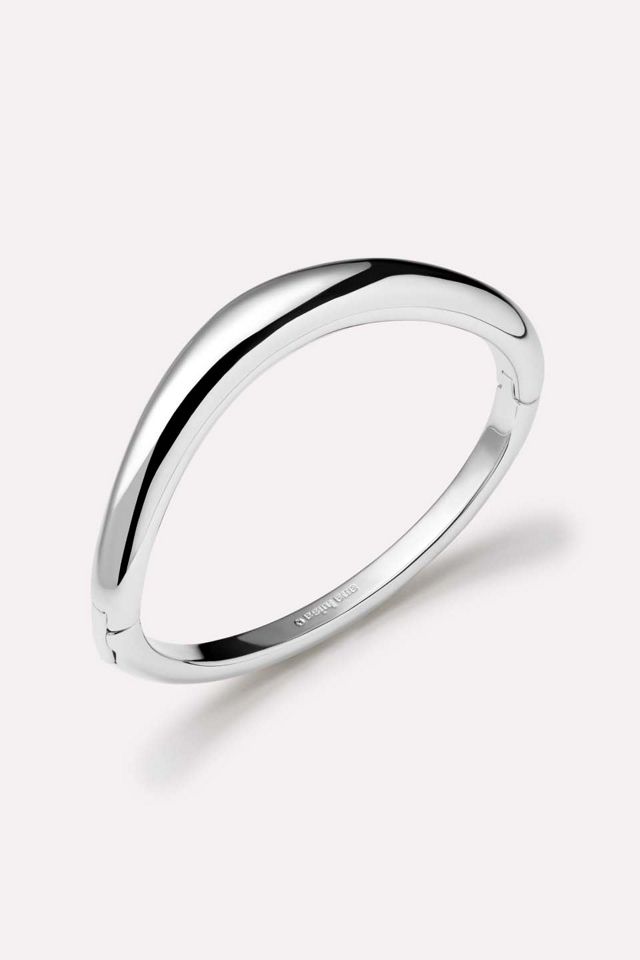 Ana Luisa Talia Silver Bangle Bracelet #1