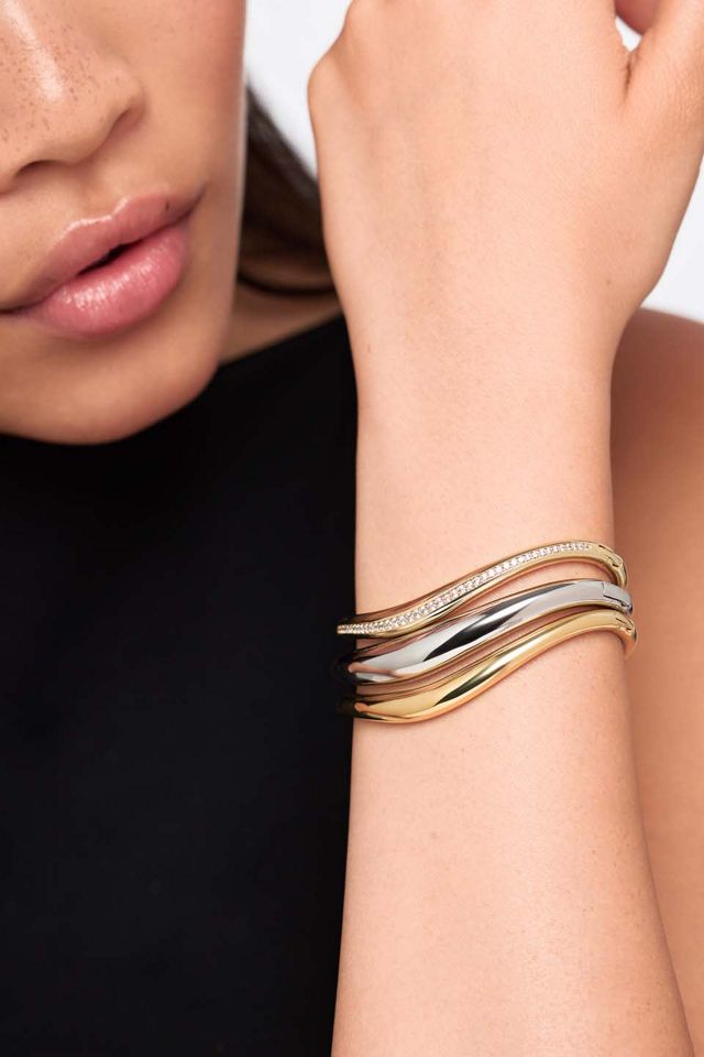 Ana Luisa Talia Silver Bangle Bracelet #3