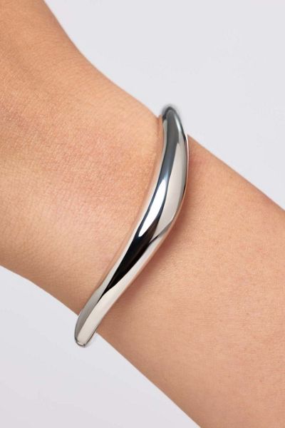 Ana Luisa Talia Silver Bangle Bracelet