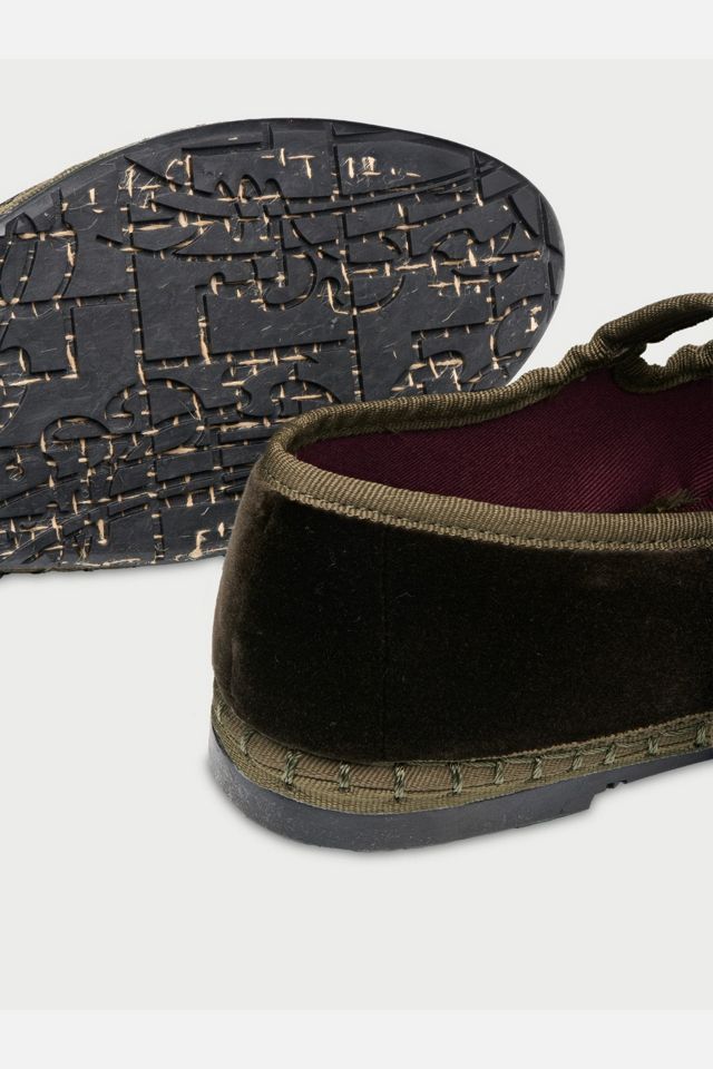Flabelus Matilda Velvet Mary Jane Flat #2