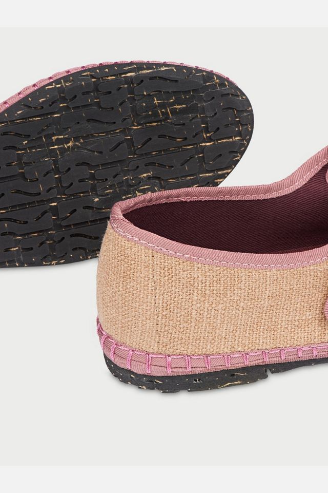 Flabelus Dora Linen Mary Jane Flat #3