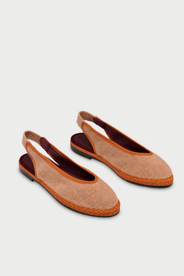 Flabelus Narnia Slingback Linen Slipper #1
