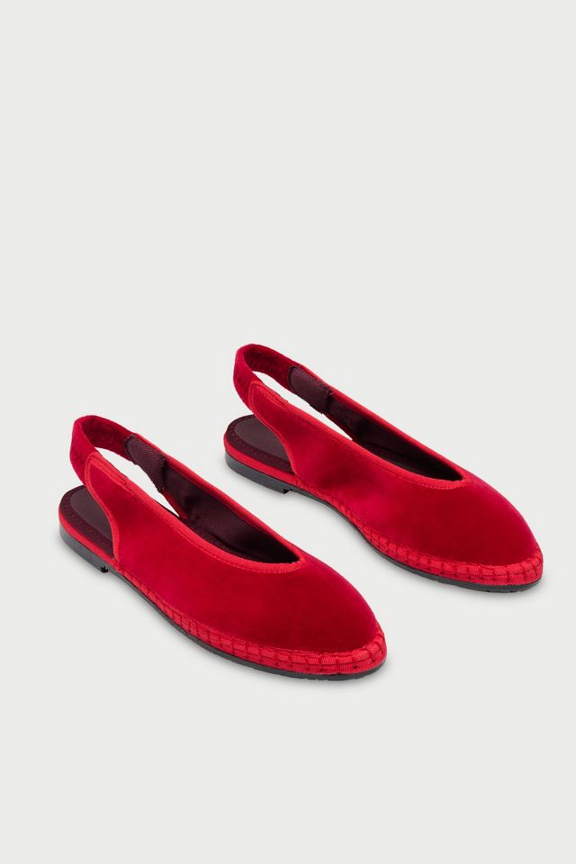 Flabelus Narnia Velvet Slingback Slipper #1