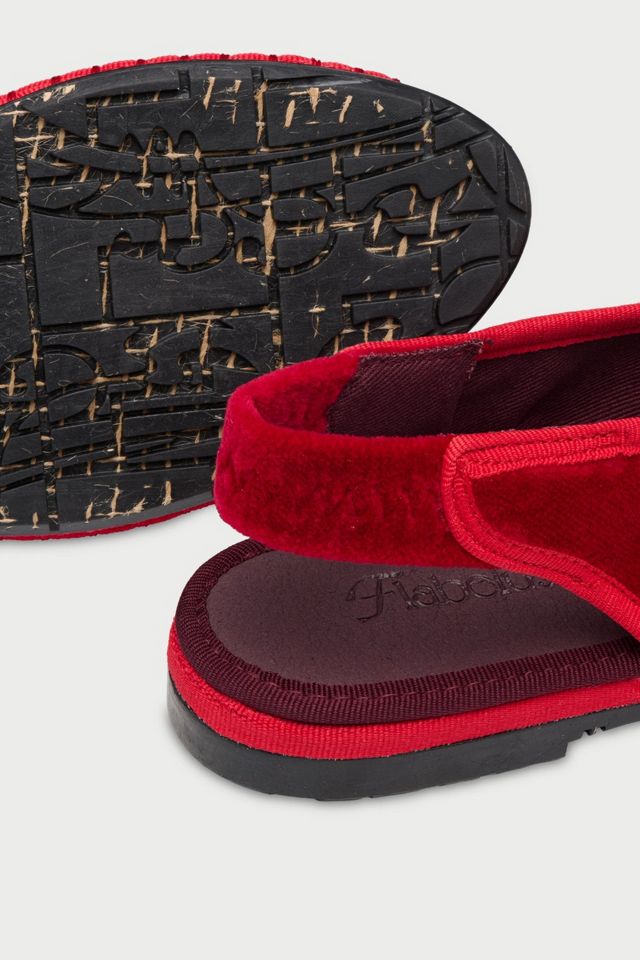 Flabelus Narnia Velvet Slingback Slipper #3