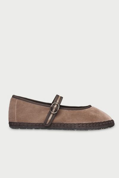 Flabelus Pierre Velvet Mary Jane