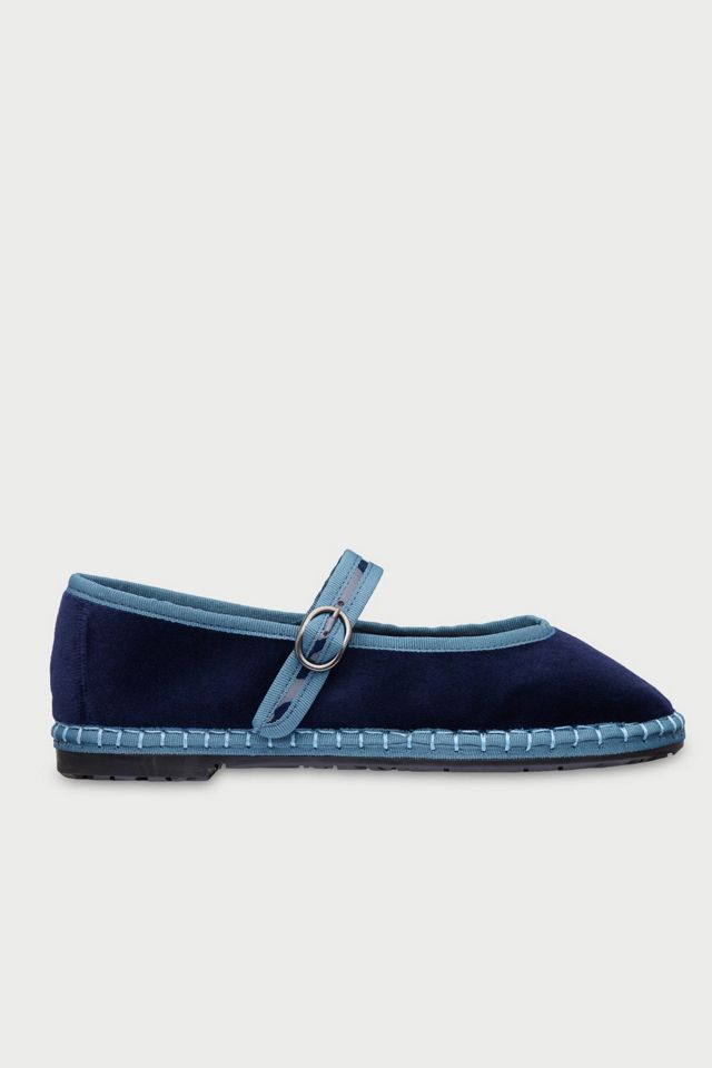 Flabelus Pierre Velvet Mary Jane #1