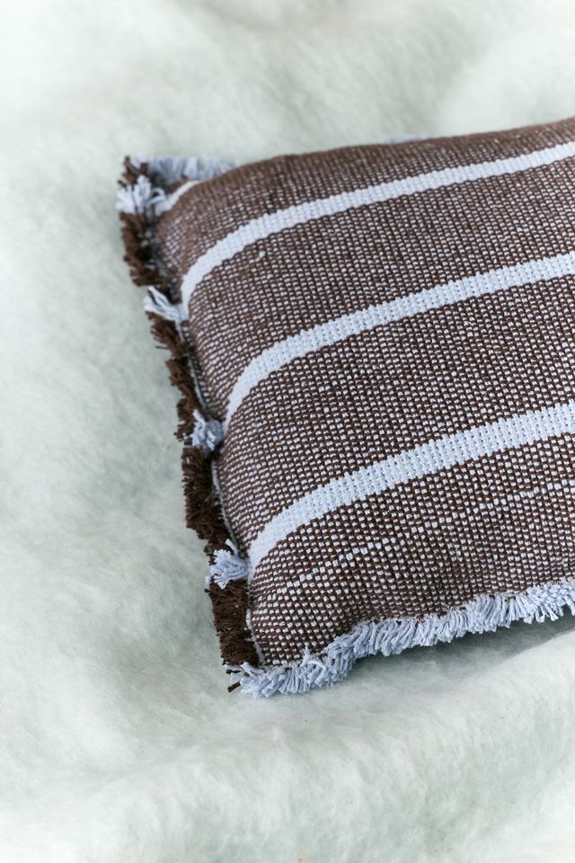 Rectangular Lines Bolster Pillow #1