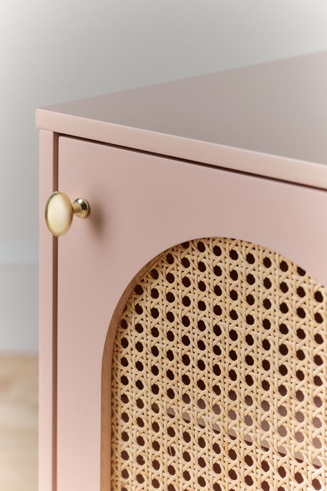 Maisie Cane Storage Nightstand #2