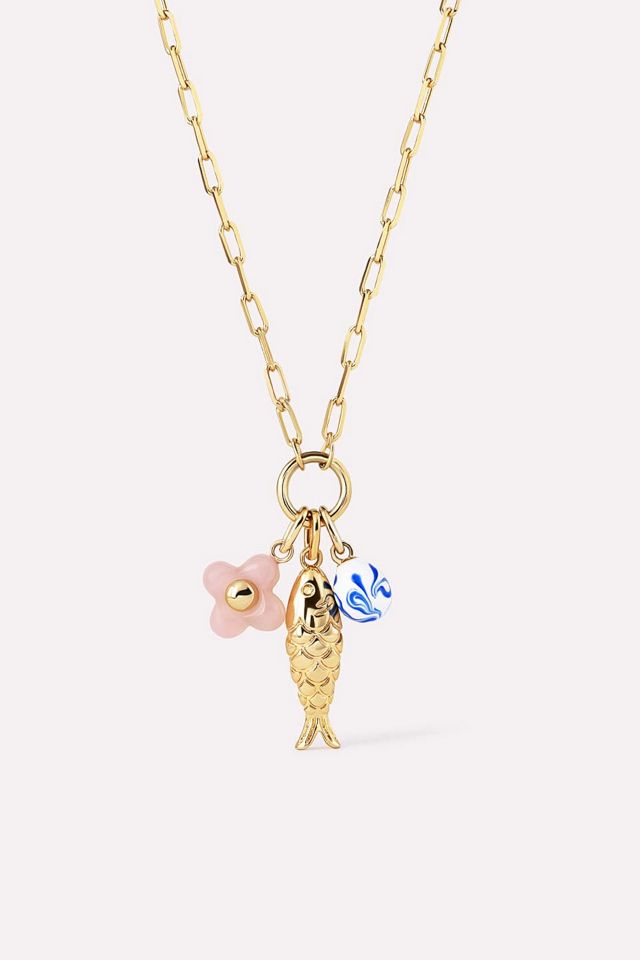 Ana Luisa Flora Charm Necklace Charm Necklace #2