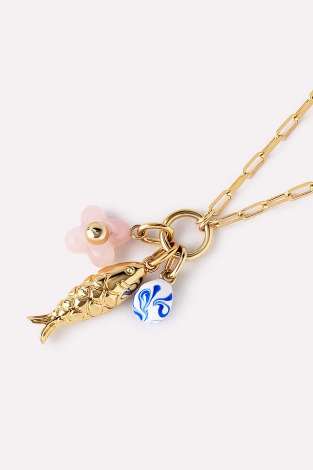 Ana Luisa Flora Charm Necklace Charm Necklace #4