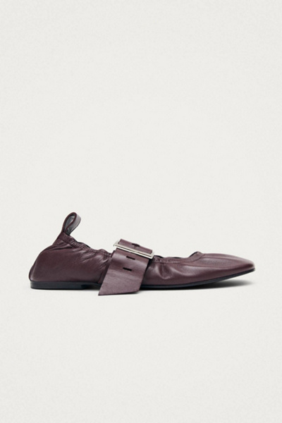 ALOHAS Sarea Leather Ballet Flats