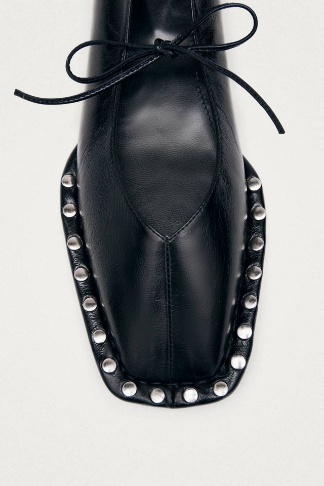 ALOHAS Sway Studs Rift Leather Ballet Flats #2