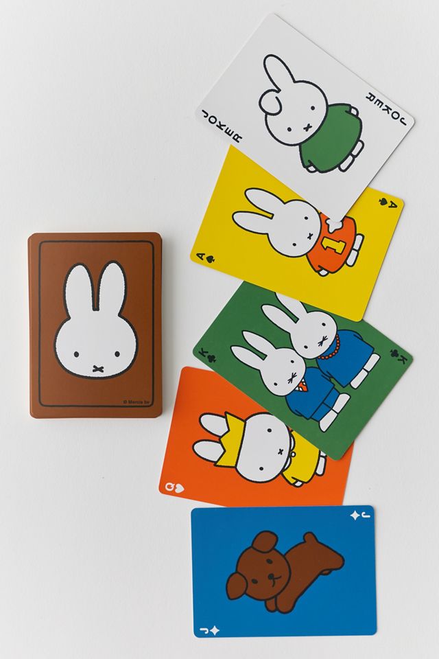 Miffy Playing Card Deck & Holder Set #2