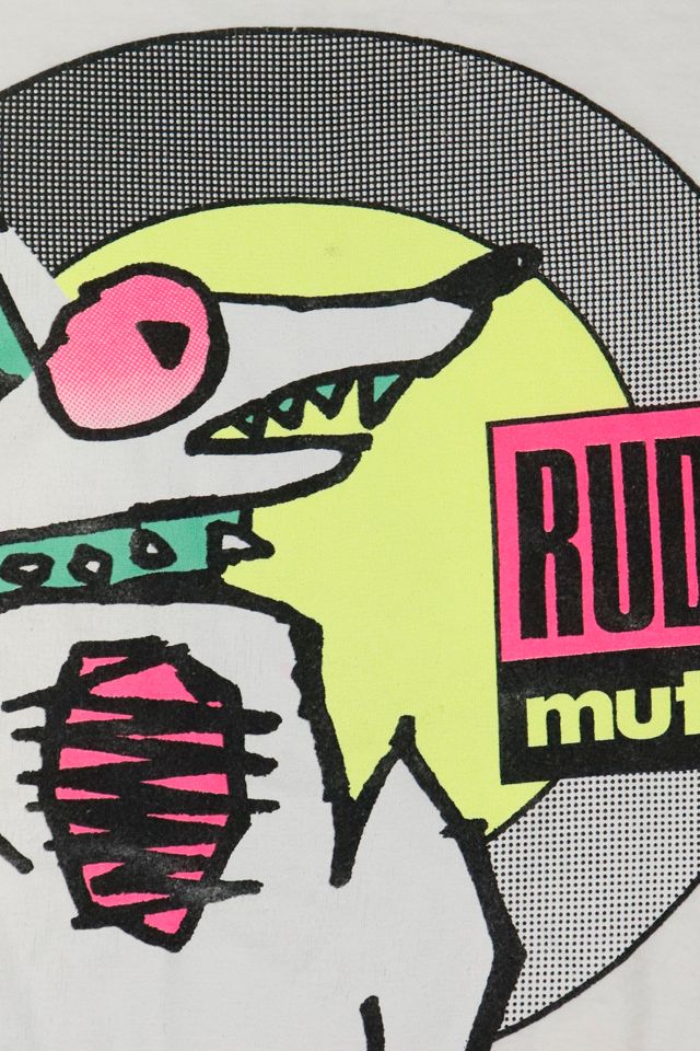 Vintage Rude Dog Mutt Gear Pocket T-Shirt #2