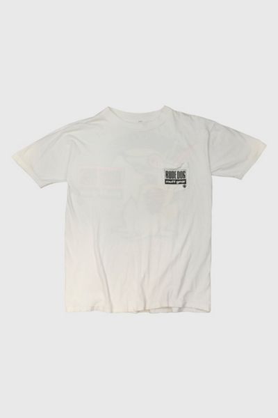 Vintage Rude Dog Mutt Gear Pocket T-Shirt