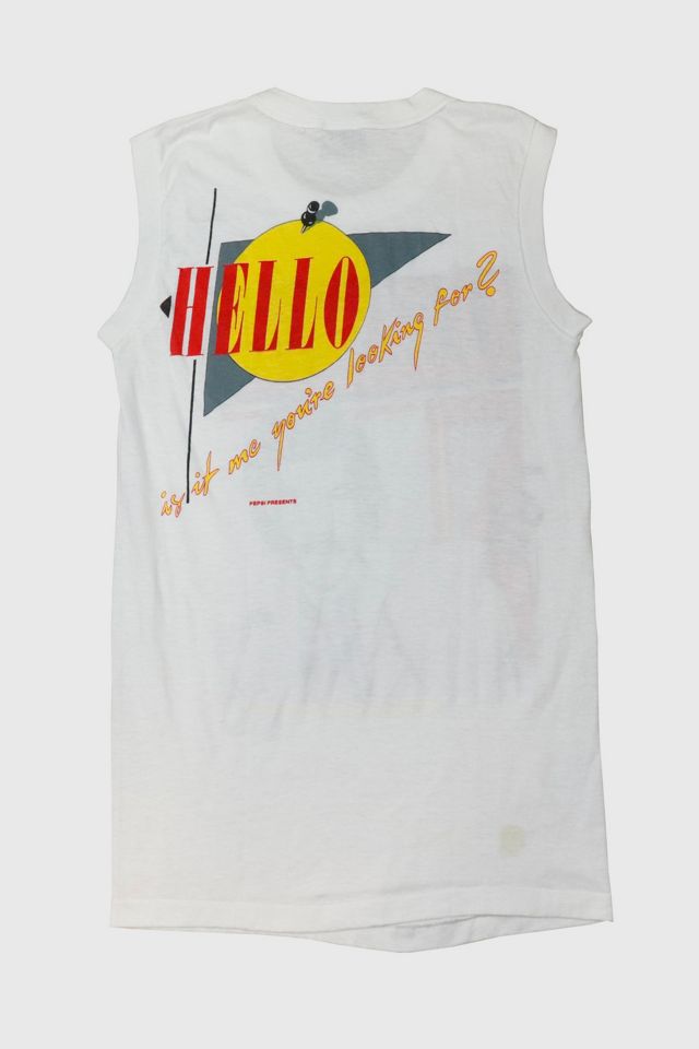 Vintage 1984 Lionel Richie Muscle T-Shirt #1