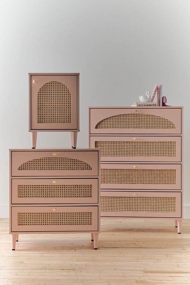 Maisie Cane 3-Drawer Dresser #3