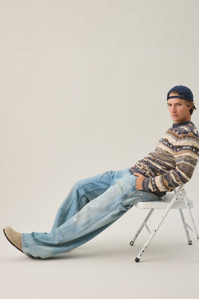 Ayker Textured Knit Crew Neck Sweater #3