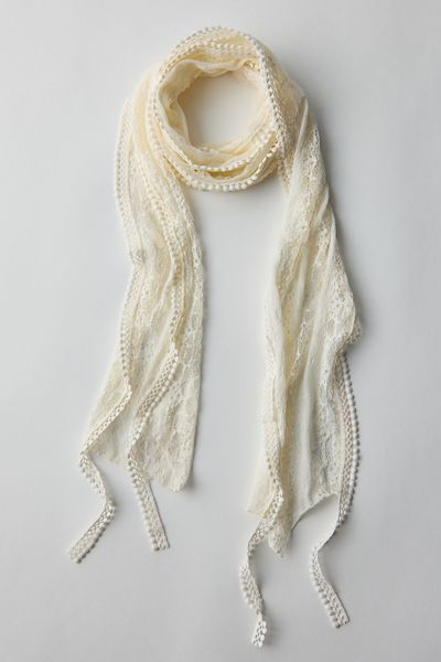 Tia Lace Skinny Scarf