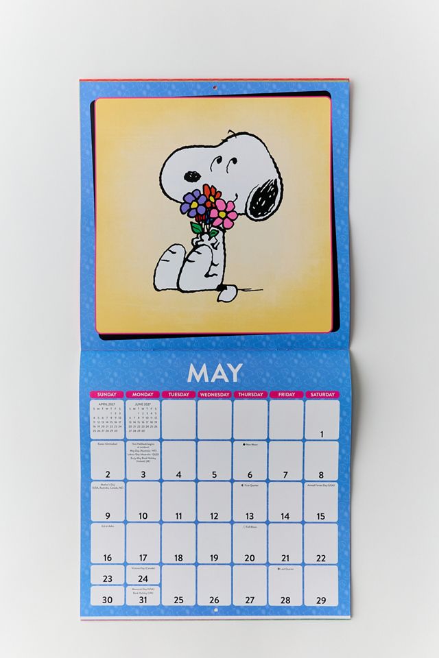 Peanuts Snoopy 2027 Wall Calendar #1