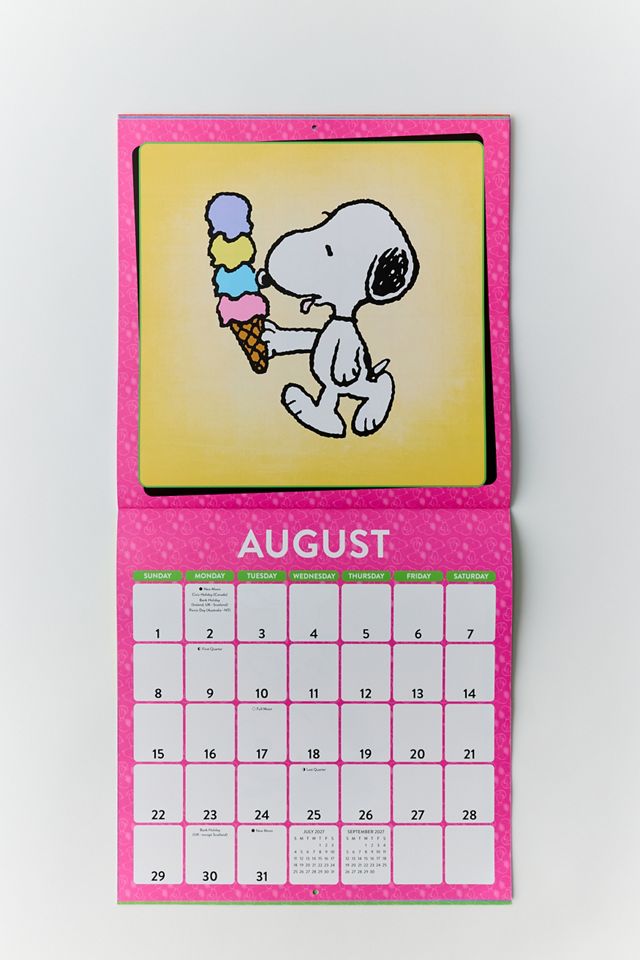 Peanuts Snoopy 2027 Wall Calendar #2