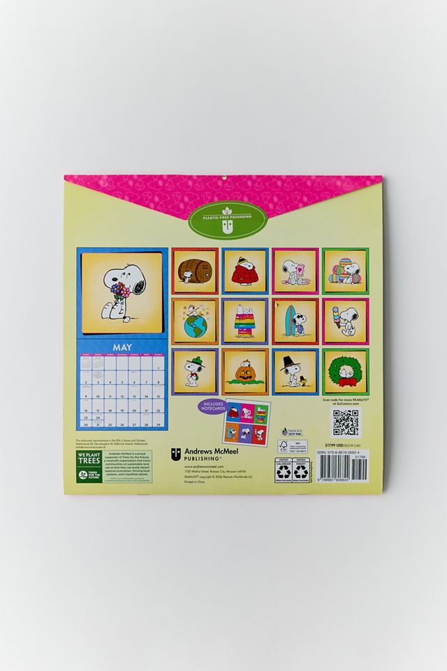 Peanuts Snoopy 2027 Wall Calendar #4